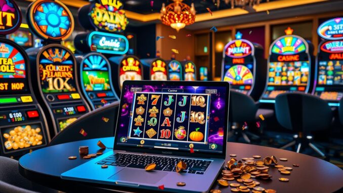 Cara bermain slot online